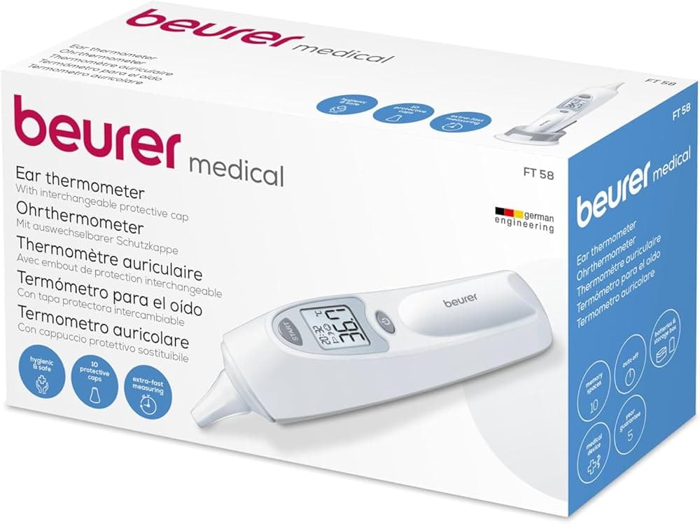 Beurer Ear Thermometer White - FT-58 — image 3